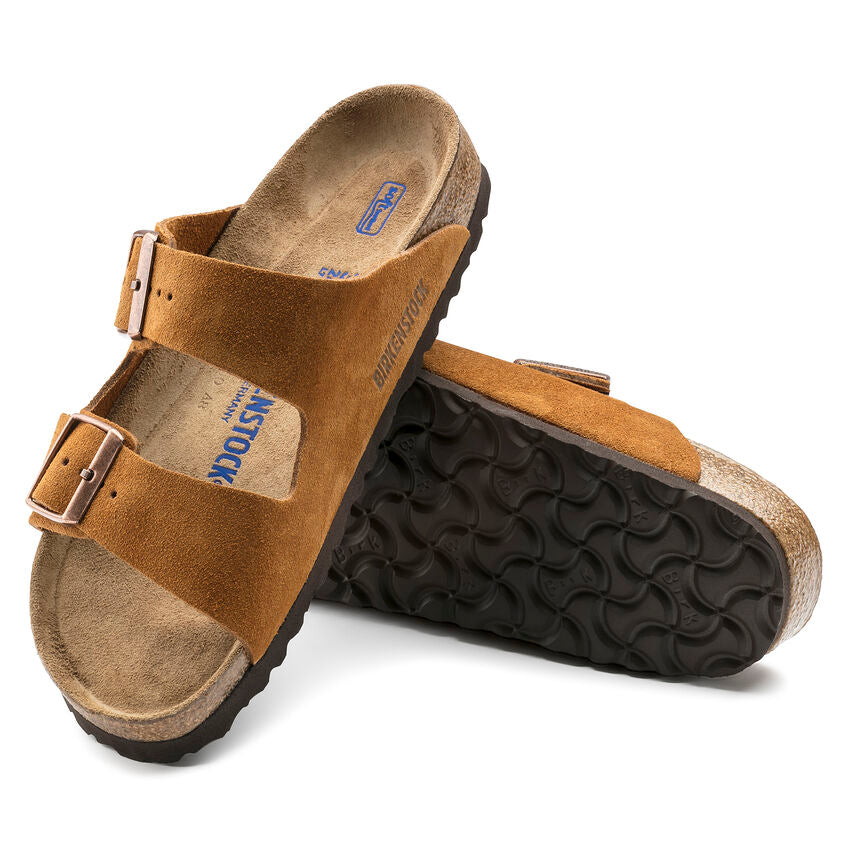 Arizona Soft - Mink Suede||Arizona assise plantaire souple - Suède Mink