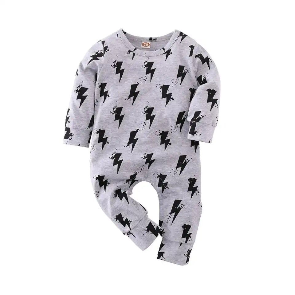 Baby Boy Girl Romper Cotton Long Sleeve Jumpsuit Newborn Baby Boy Girl Clothes Infant Baby Clothing Toddler Outfits X1003536