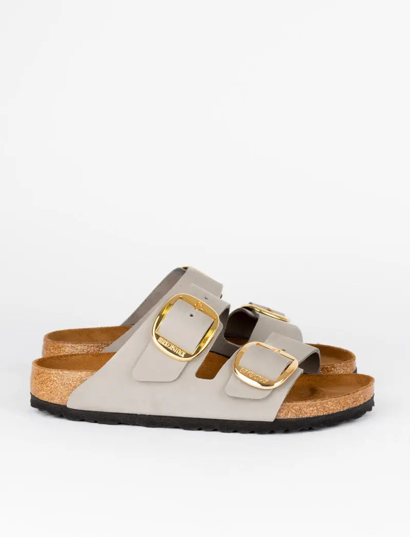 Birkenstock Arizona Big Buckle Narrow Sandal Dove Grey