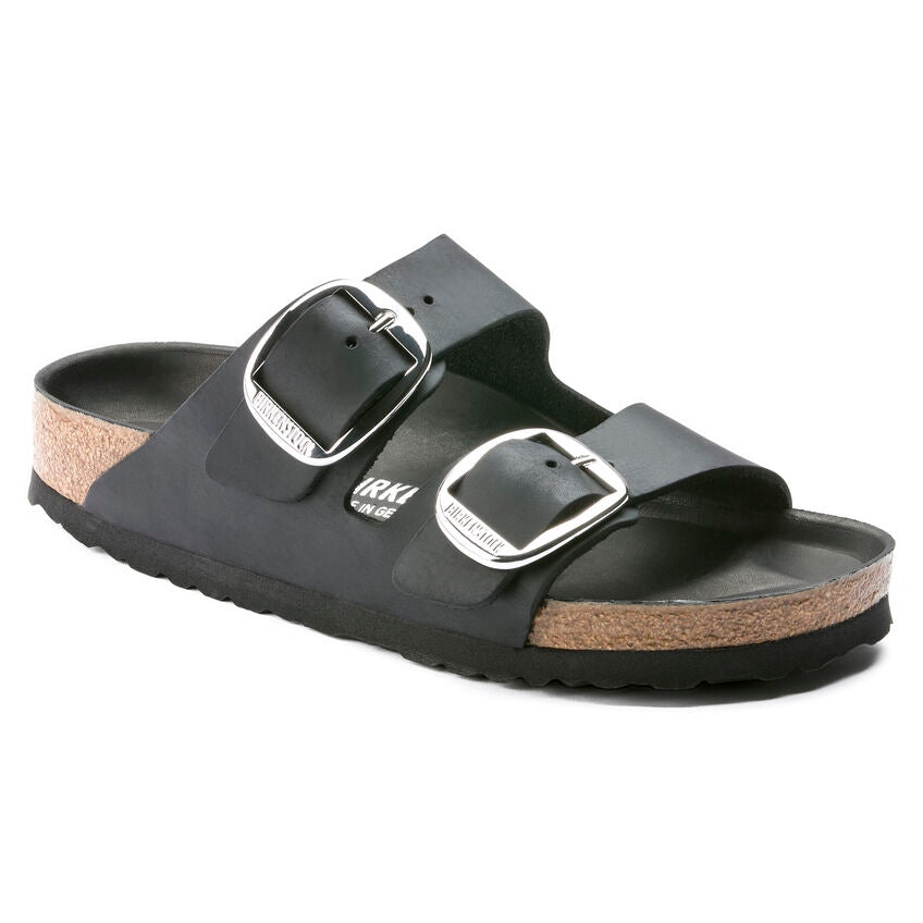 Birkenstock - Arizona Big Buckle Oiled Leather Black N 1011075