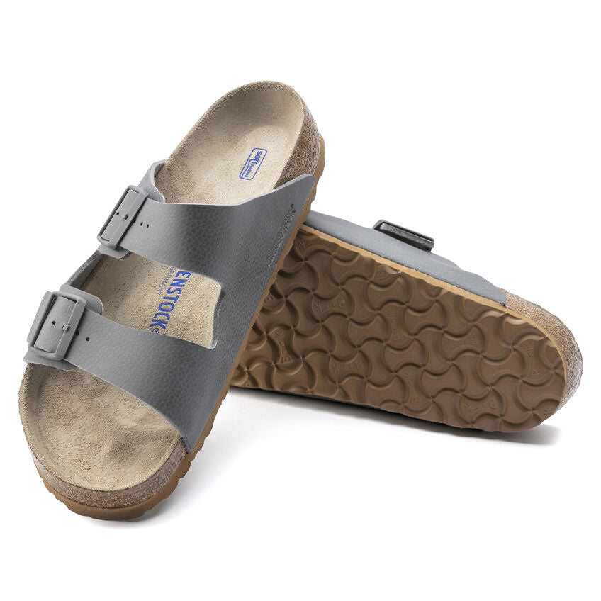 Birkenstock Arizona SFB BF Desert Soil Birko Flor grey