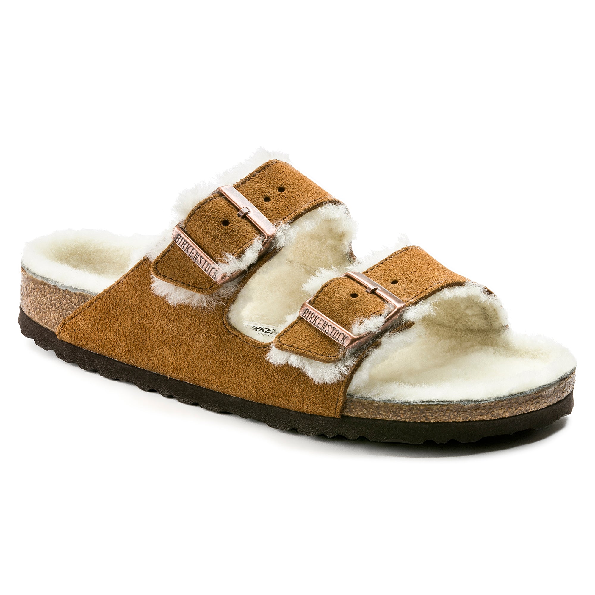 Birkenstock - Arizona Shearling Mink N 1001135