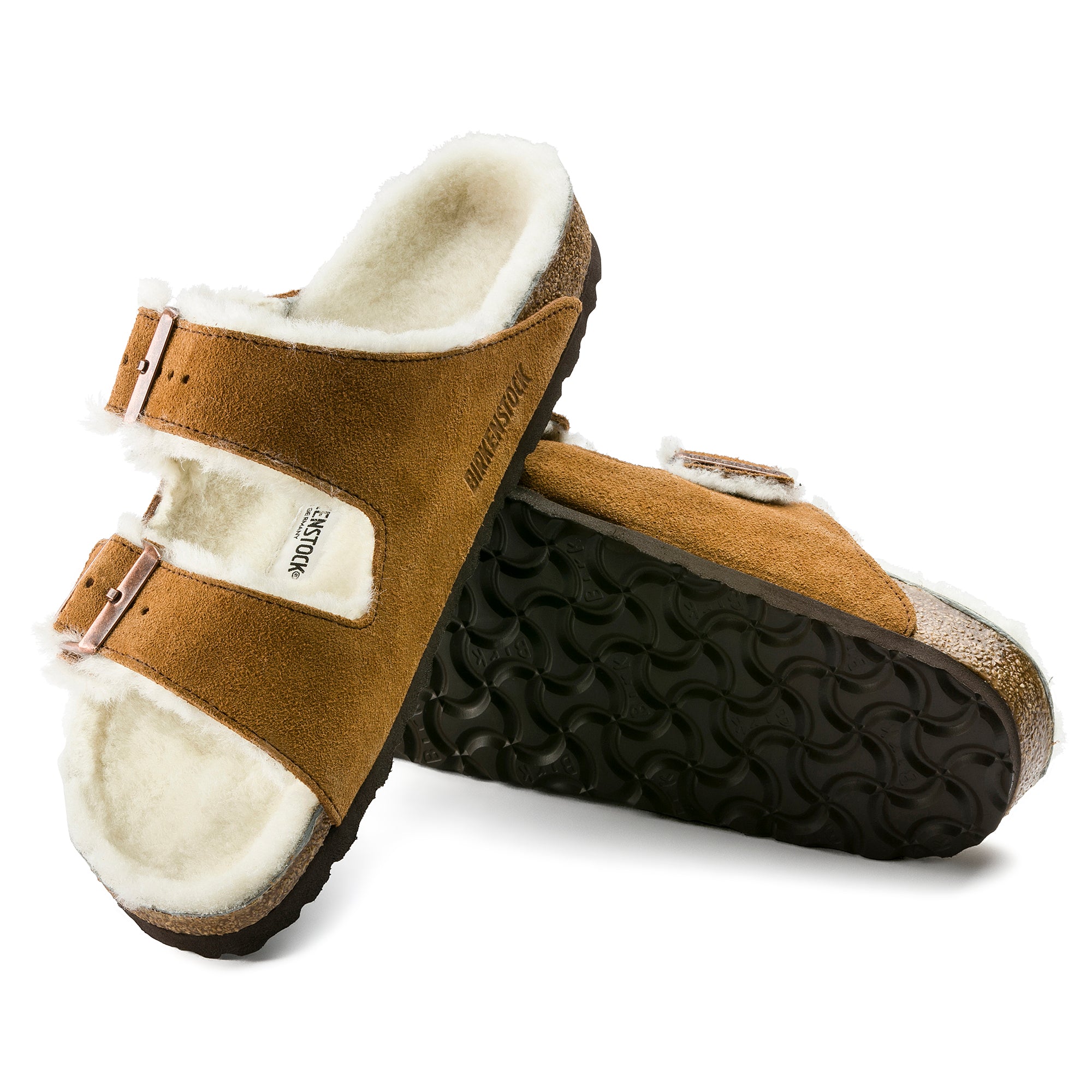 Birkenstock - Arizona Shearling Mink N 1001135