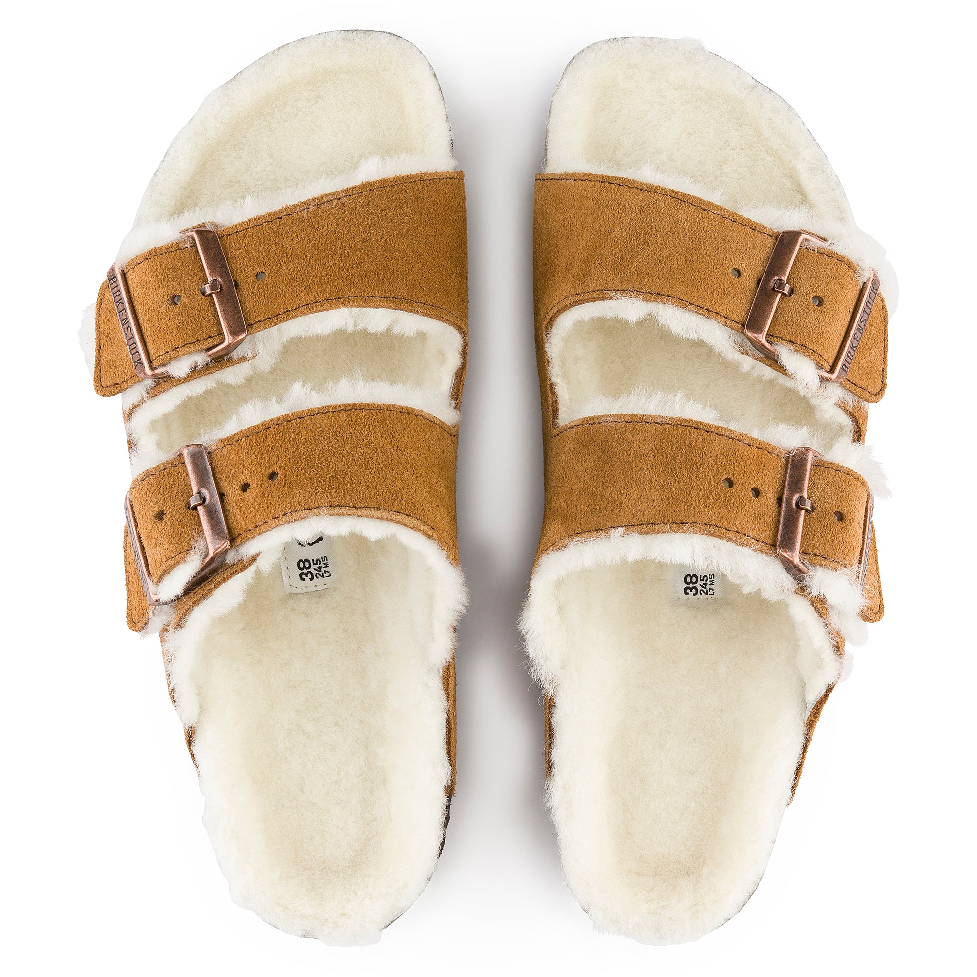 Birkenstock - Arizona Shearling Mink N 1001135