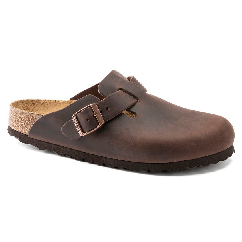 Birkenstock Boston - Habana Oiled Leather