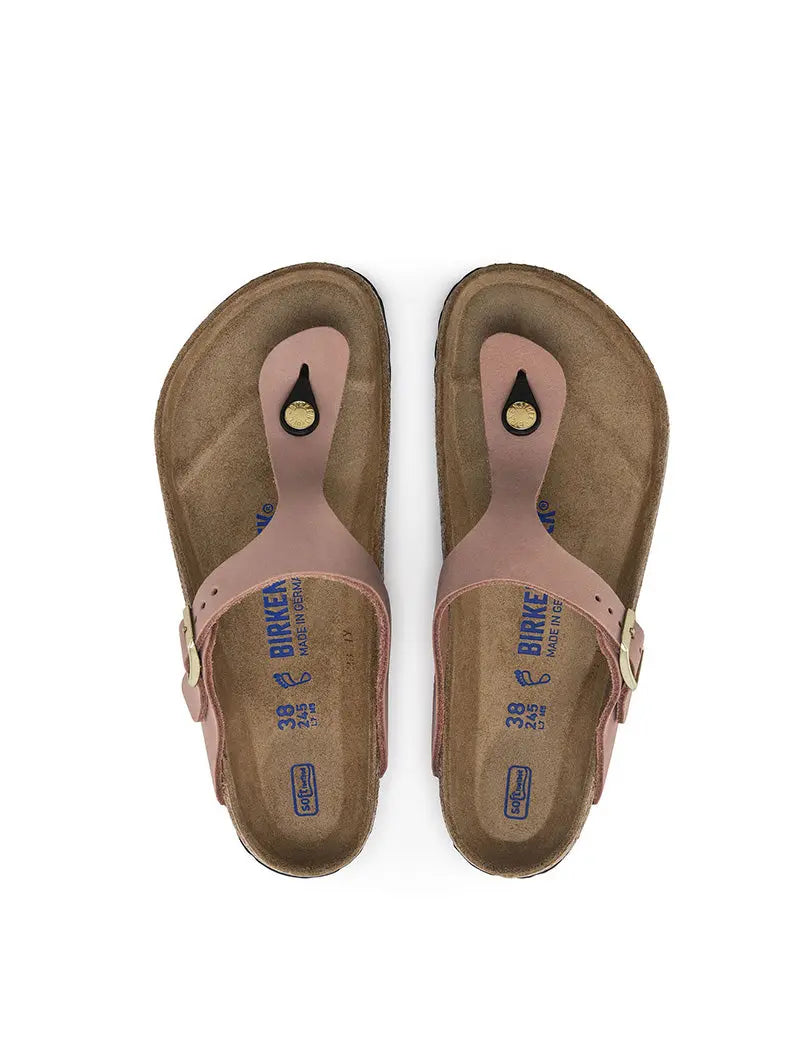 Birkenstock Gizeh SFB Narrow Sandal Old Rose