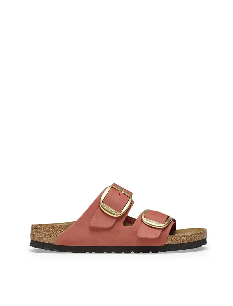 Birkenstock Womens Arizona Big Buckle Narrow Fit Mars Red