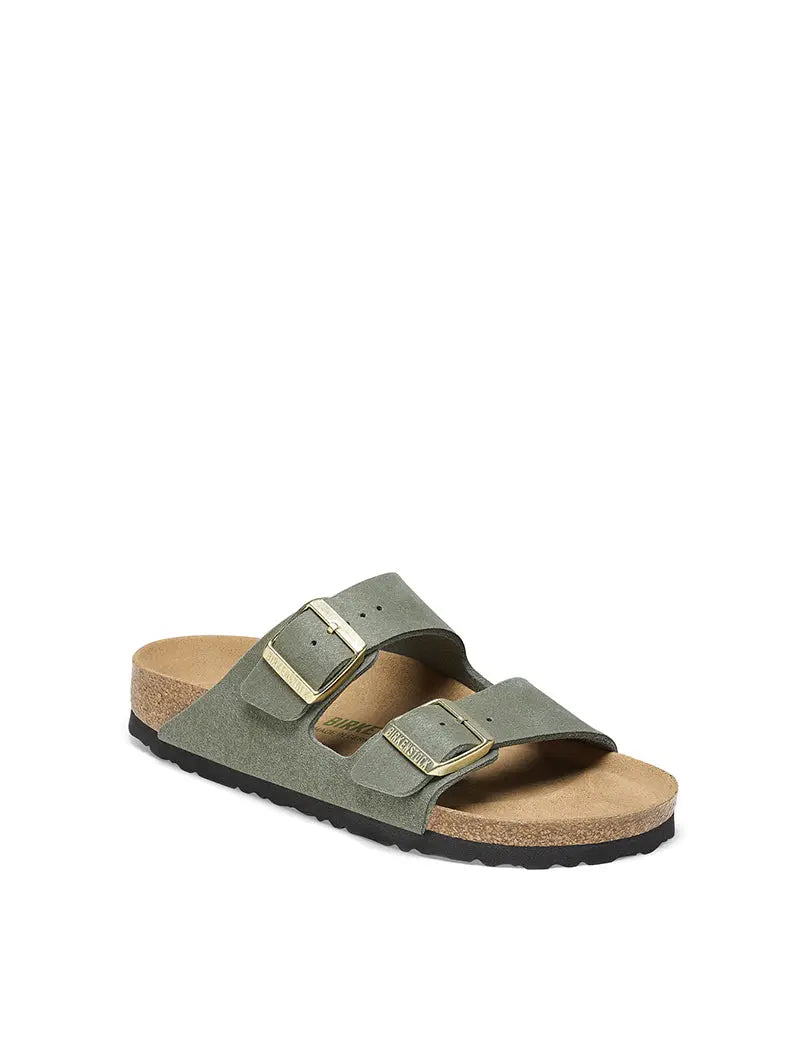 Birkenstock Womens Arizona Vegan Narrow Fit Soft Thyme