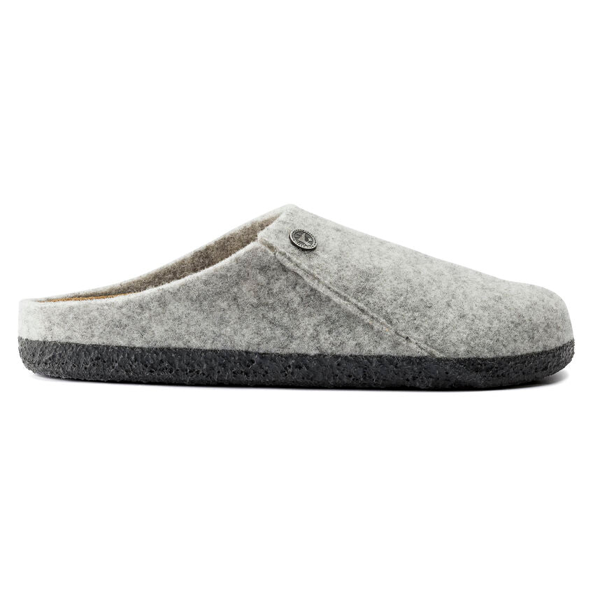 Birkenstock Zermatt Light Grey- Pantofola in Lana Donna