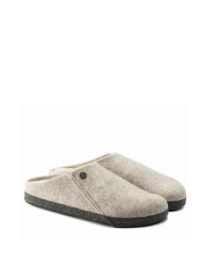 Birkenstock Zermatt Shearling Narrow Slipper Eggnog