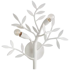 Blooming Light White Wall Sconce