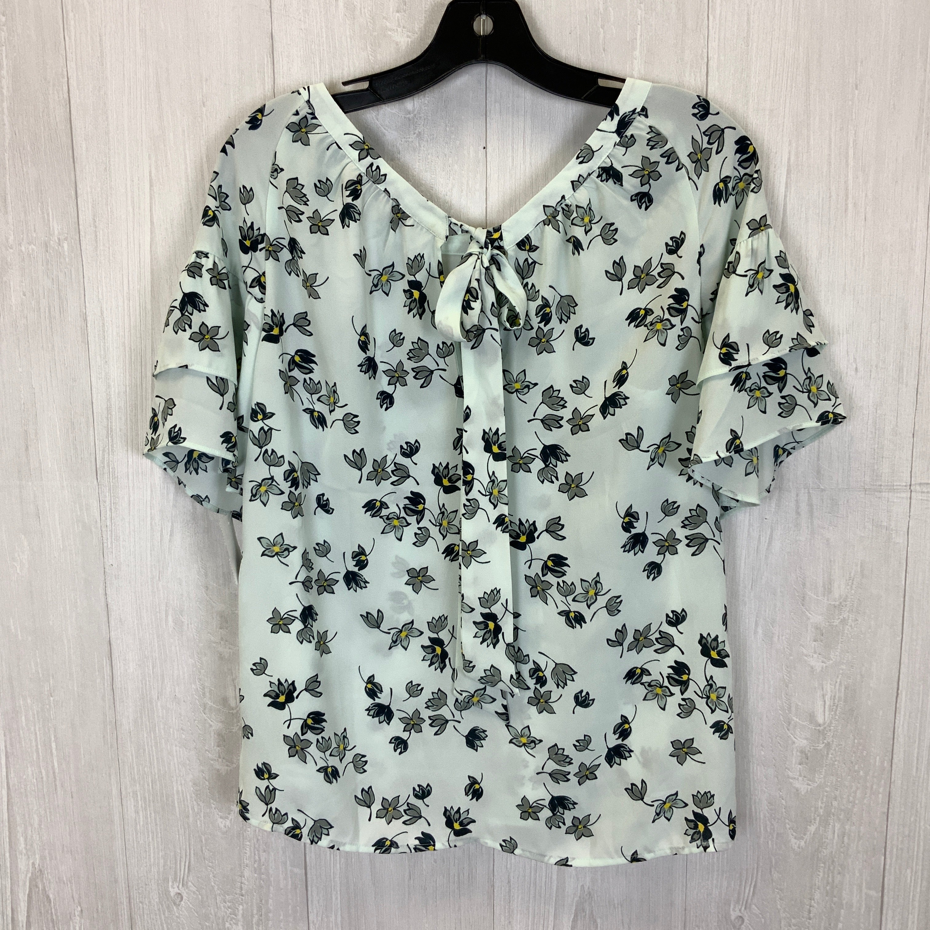 Blouse Short Sleeve By Loft  Size: Xxs