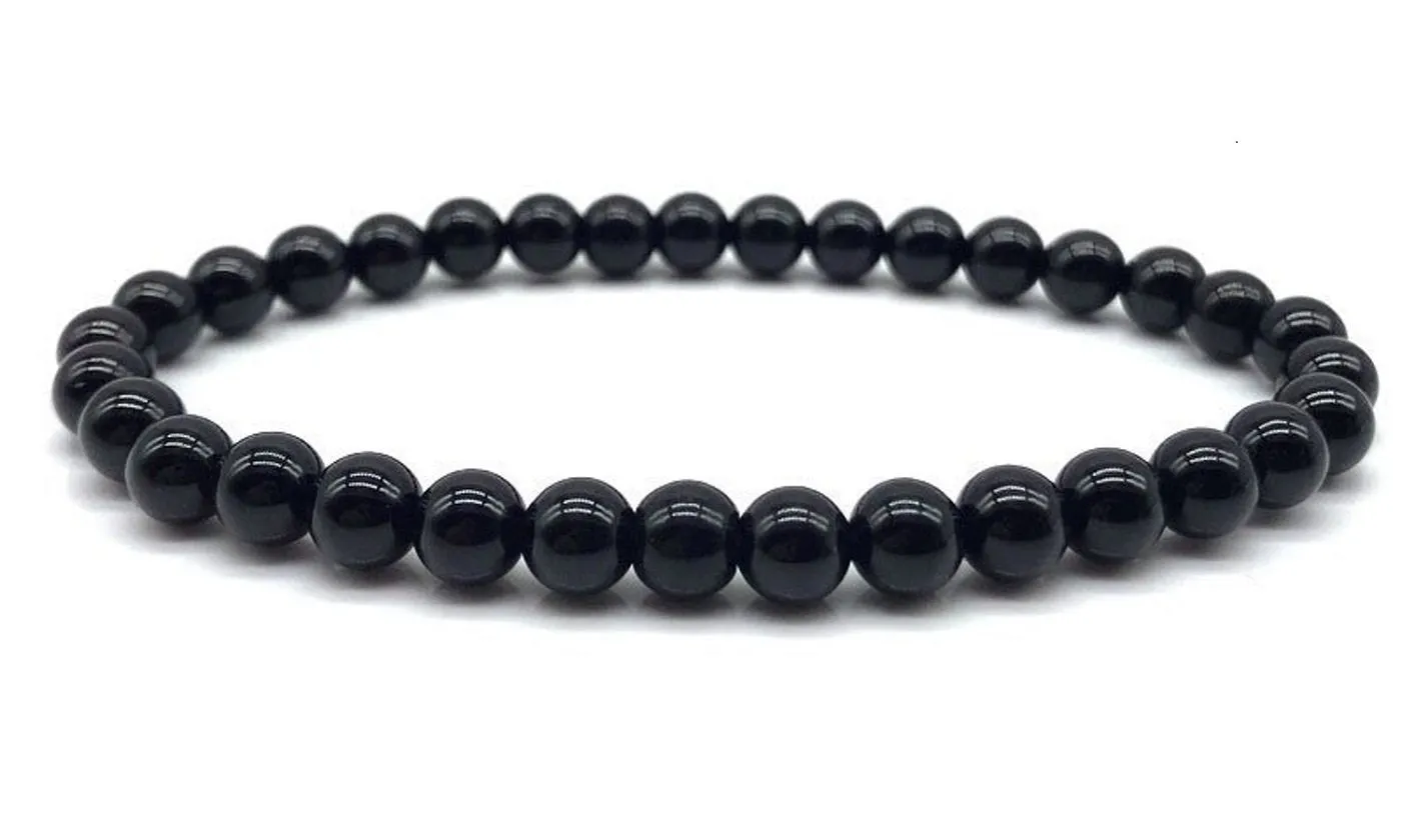 Designing Simple Classic Beads Charm Bracelets For Men