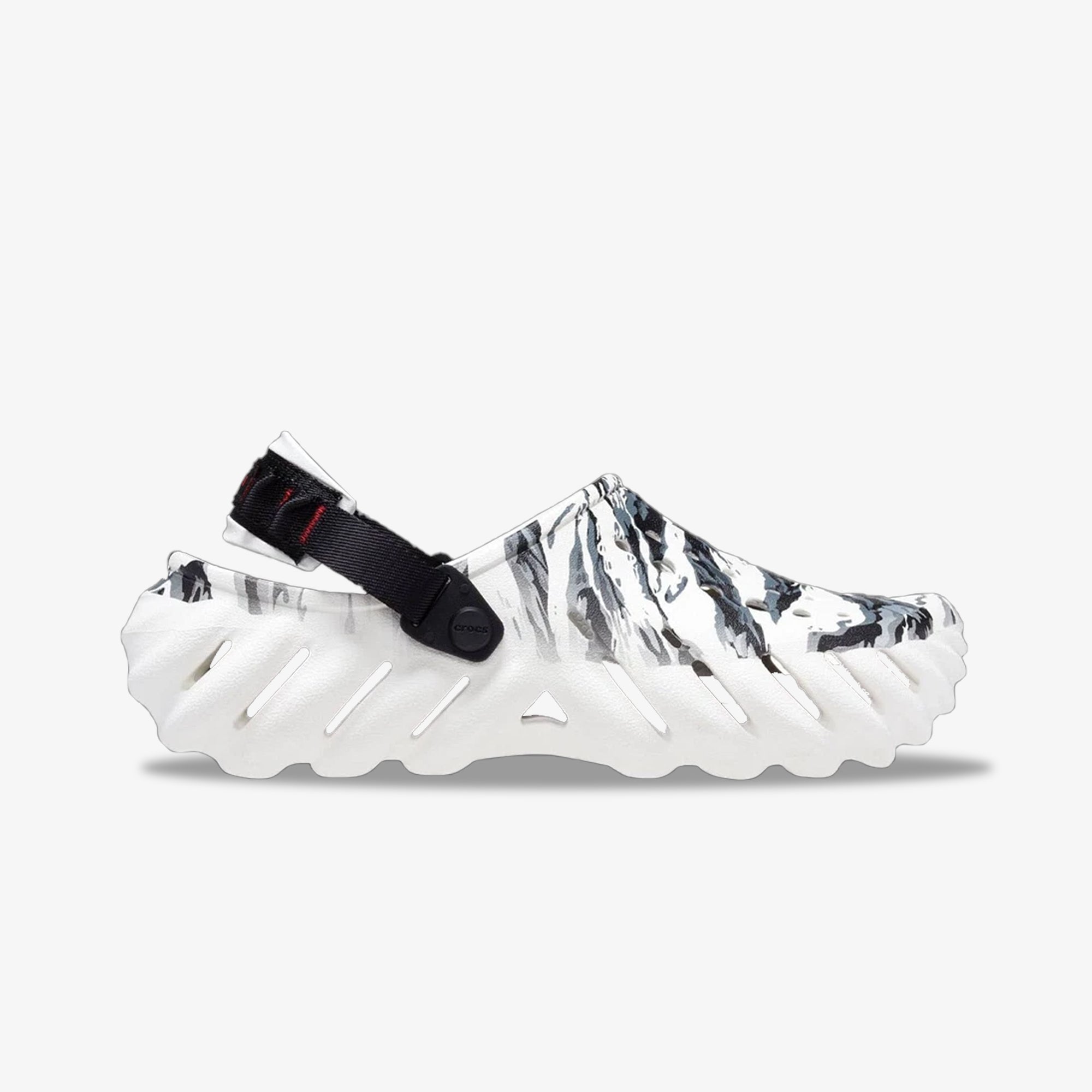 ECHO TIGER CLOG 'WHITE/BLACK'