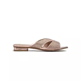 Embellished Strap Flat Sandal BB 43