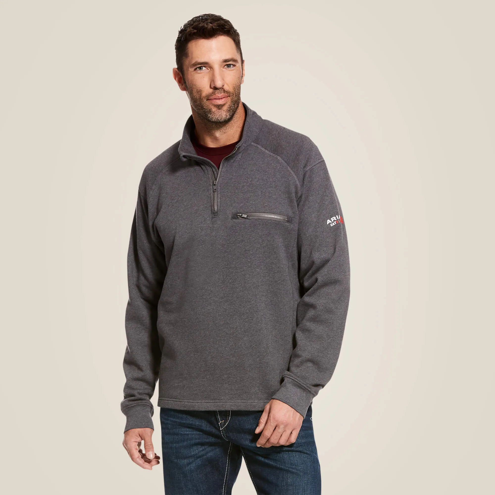 FR Rev 1/4 Zip Top