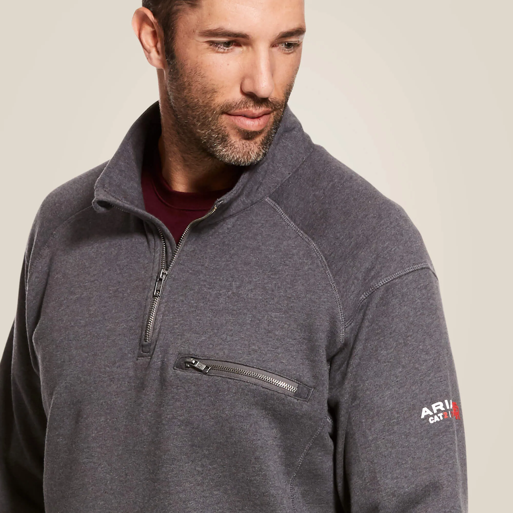 FR Rev 1/4 Zip Top