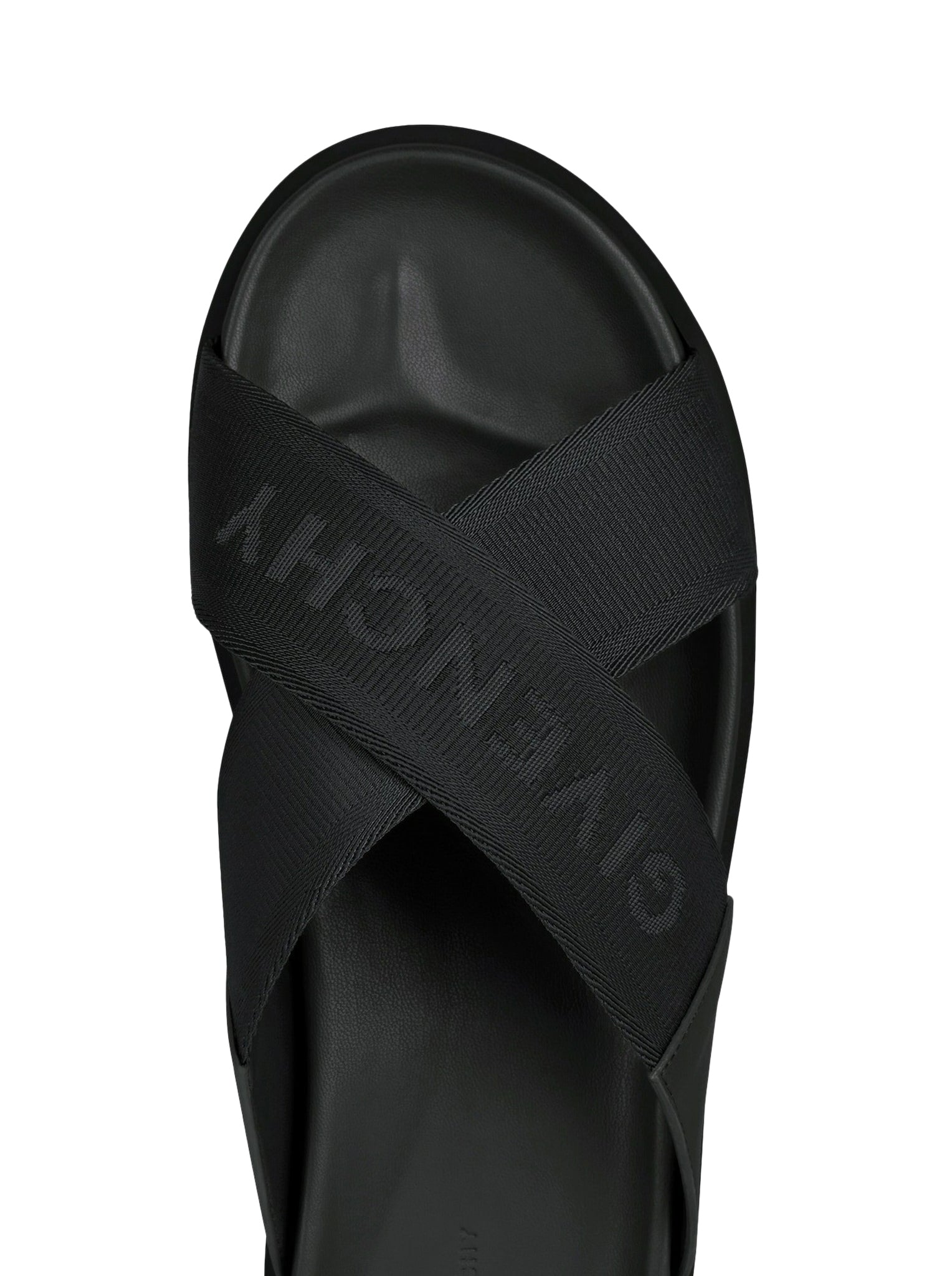 G Plage flat sandals with crossed webbing bands