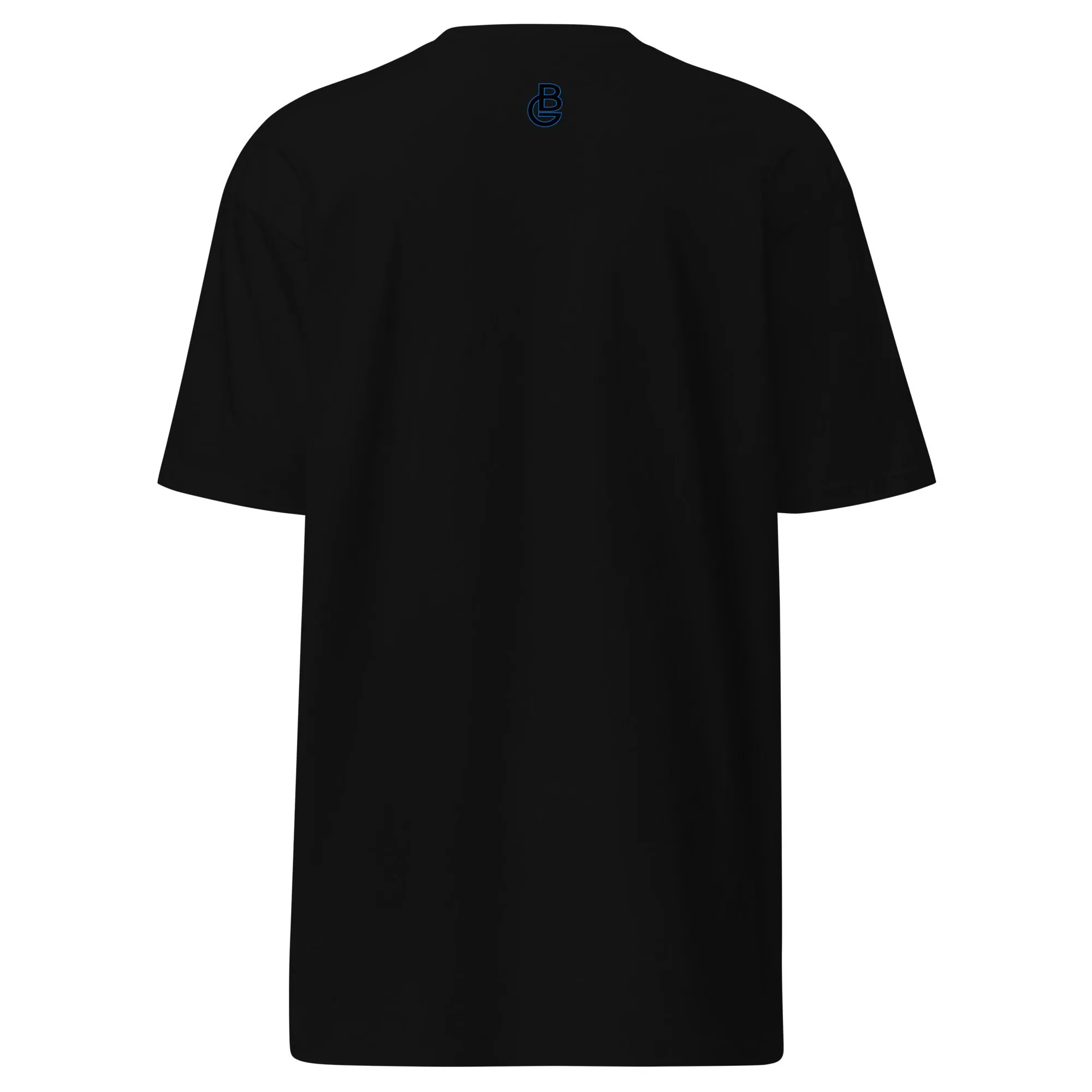 Gerald Black Premium Heavyweight Black Statement T-Shirt for Men