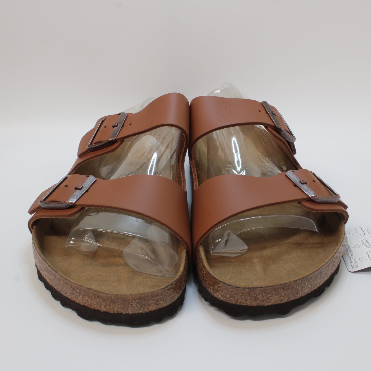 Mens Birkenstock Arizona Two Strap Ginger Brown