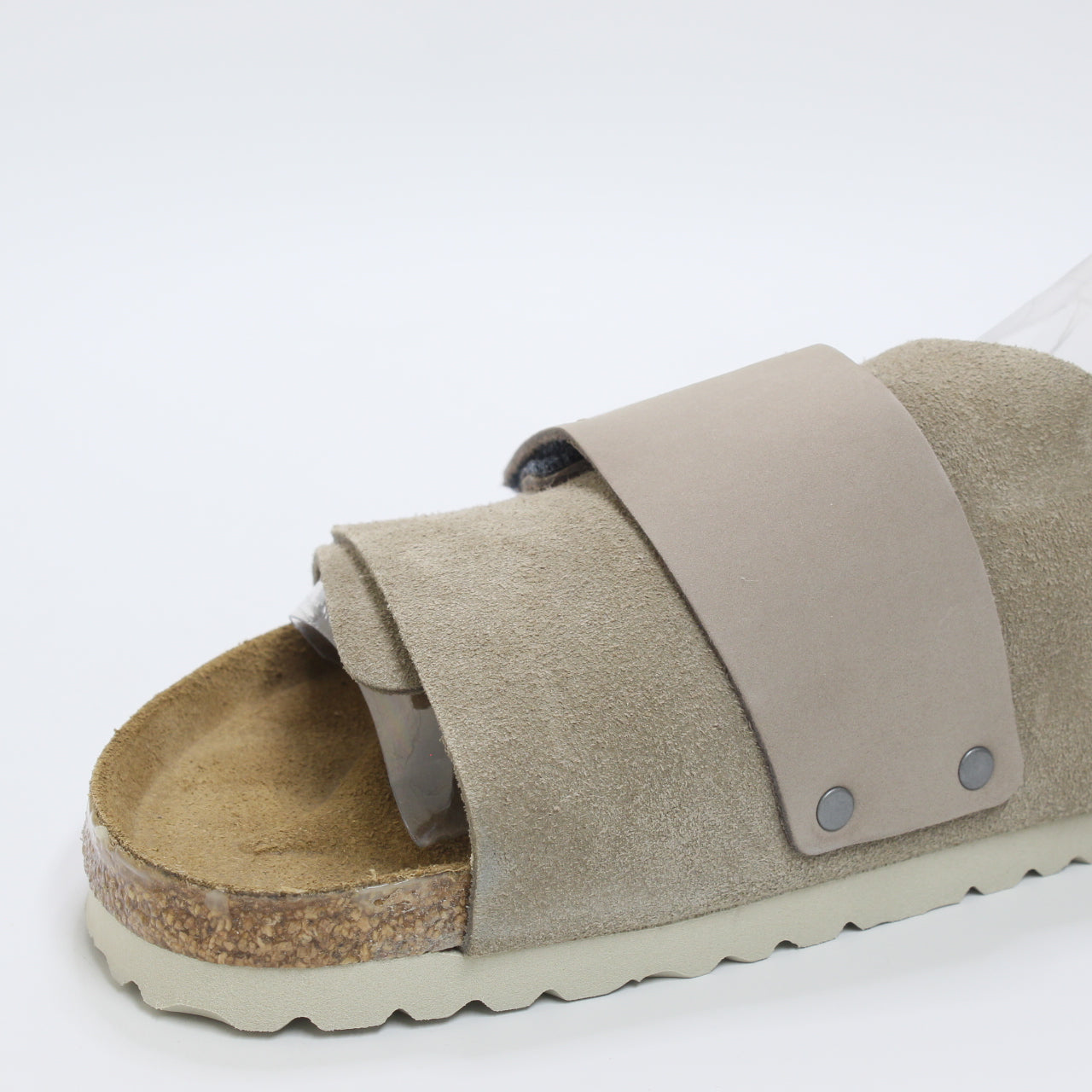 Mens Birkenstock Kyoto Sandals Taupe