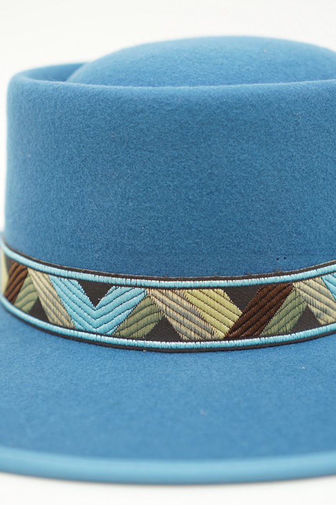 Power Blue Rancher Style Hat