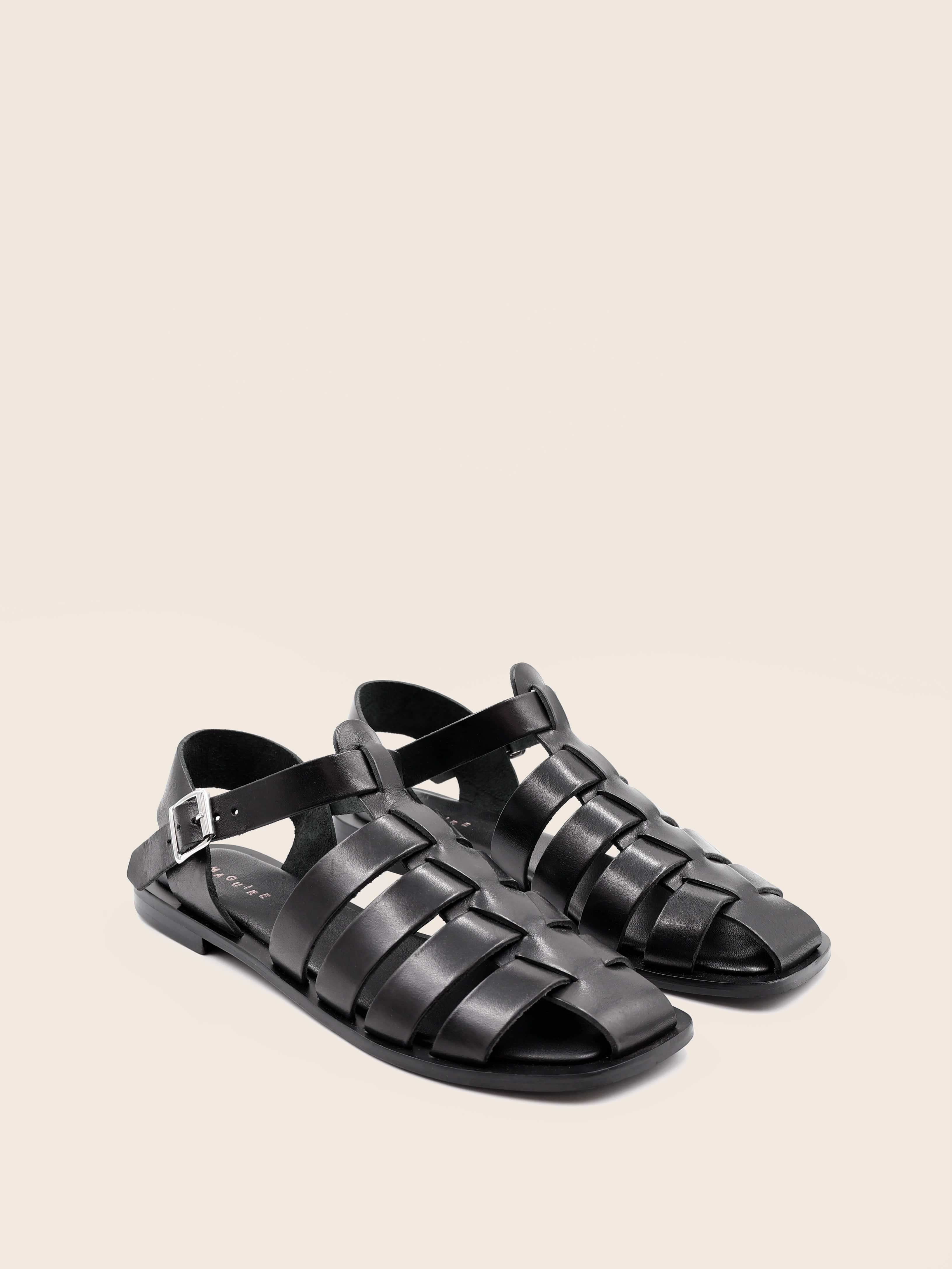 Sanza Black Sandal