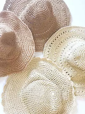 Straw Summer Hat - lucky dip - size M only left