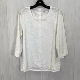 Top 3/4 Sleeve Basic By Chicos  Size: M