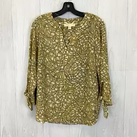 Top 3/4 Sleeve By Michael By Michael Kors  Size: L