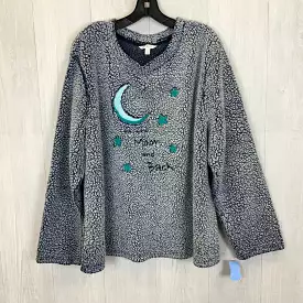 Top Long Sleeve Fleece Pullover By Secret Treasures  Size: 3x