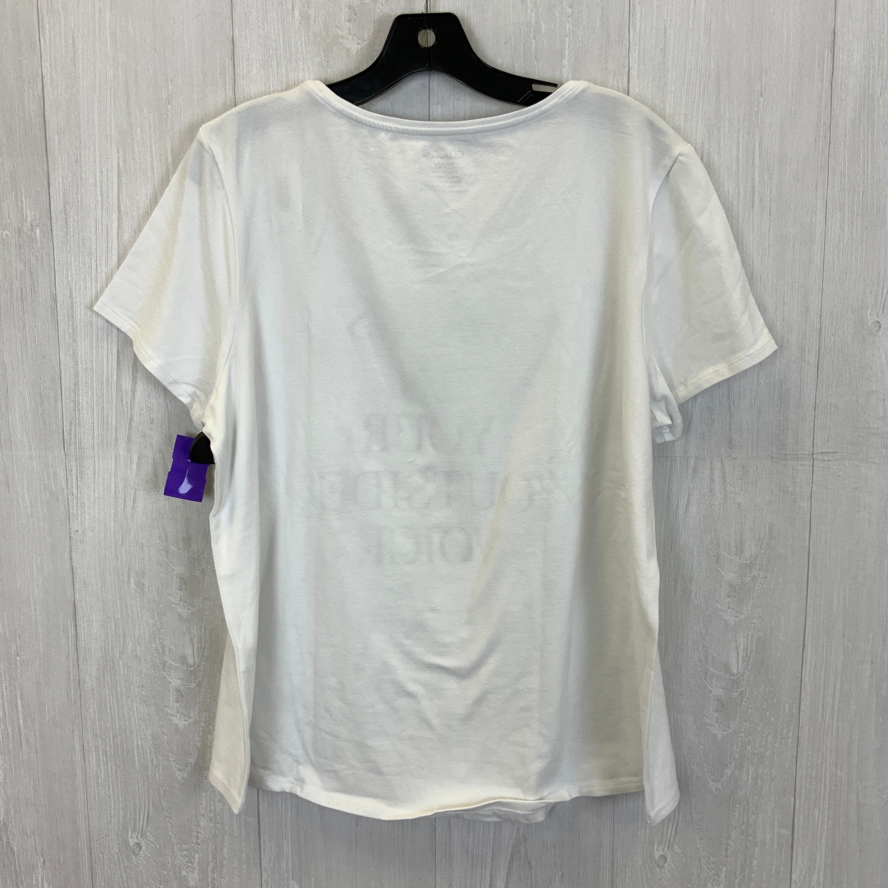 Top Short Sleeve Basic By Chicos  Size: Xl