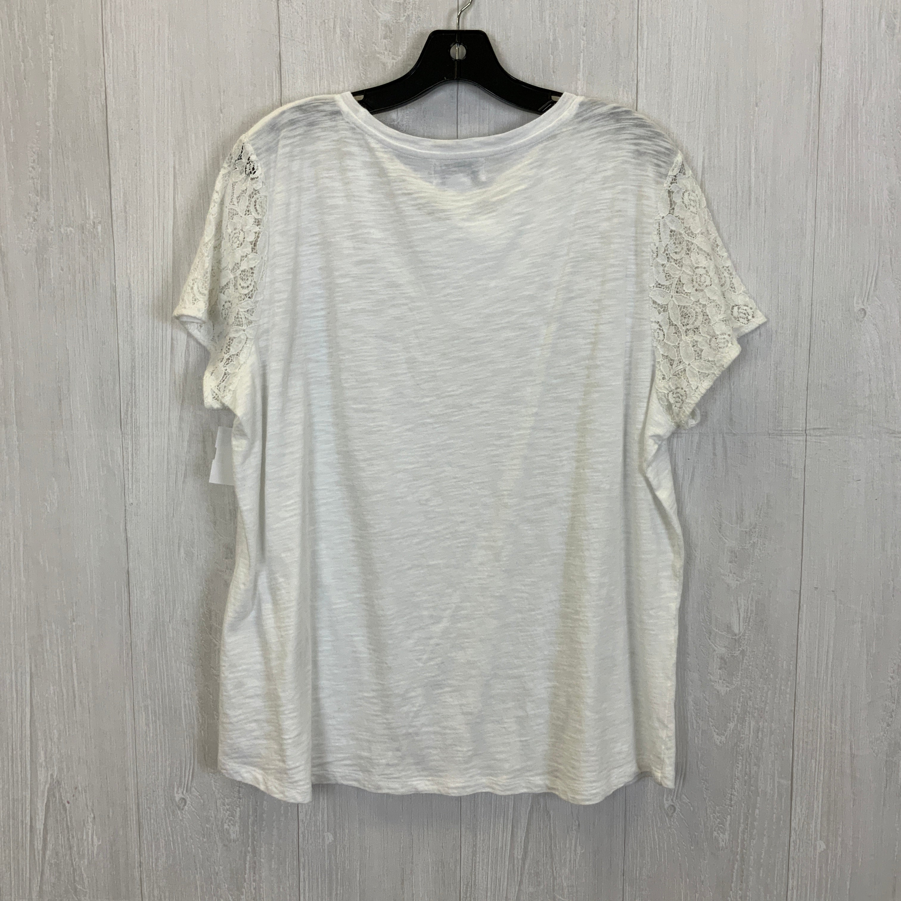 Top Short Sleeve Basic By Liz Claiborne  Size: Xxl