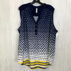 Top Sleeveless By Perseption Concept  Size: 3x