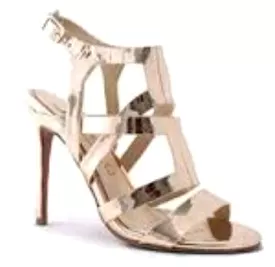 UNA HEALY rosegold gladiator sandal Battle Lines