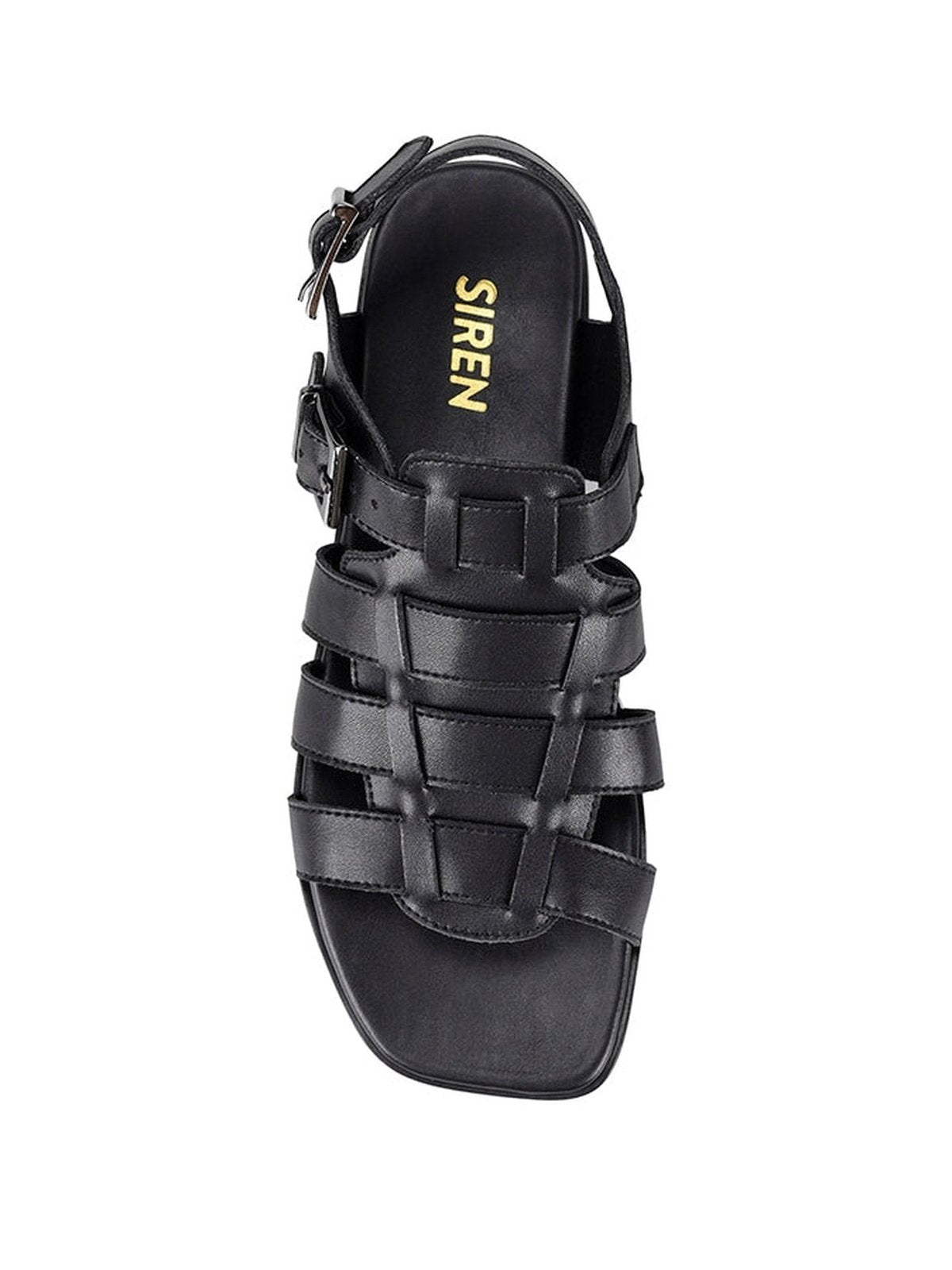 Valerie Caged Sandals - Black