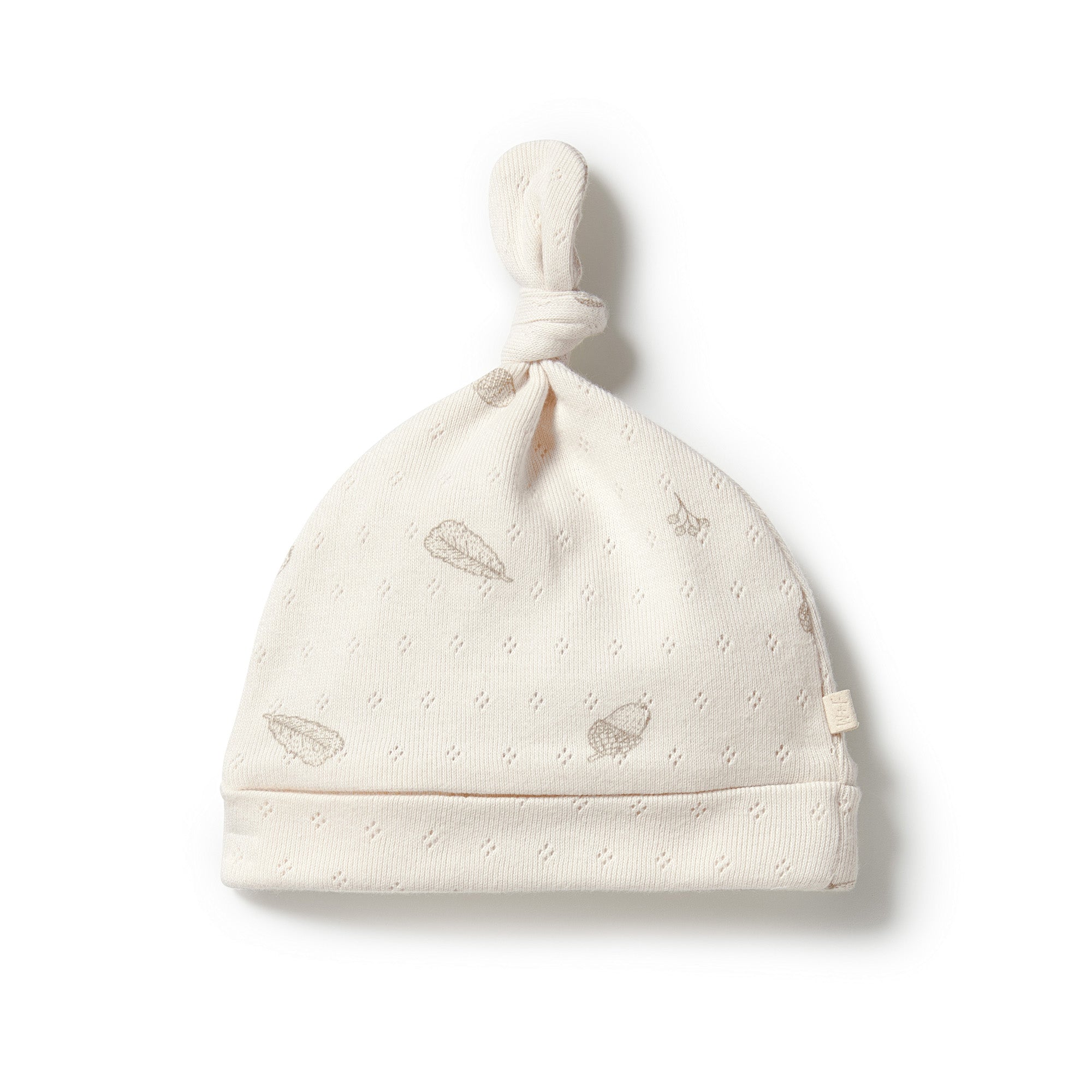 Wilson & Frenchy Organic Pointelle Knot Hat - Little Acorn