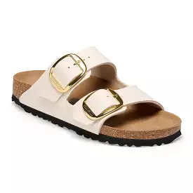 Womens Birkenstock Arizona Big Buckle Rivet Logo Eggshell - UK Size 5.5