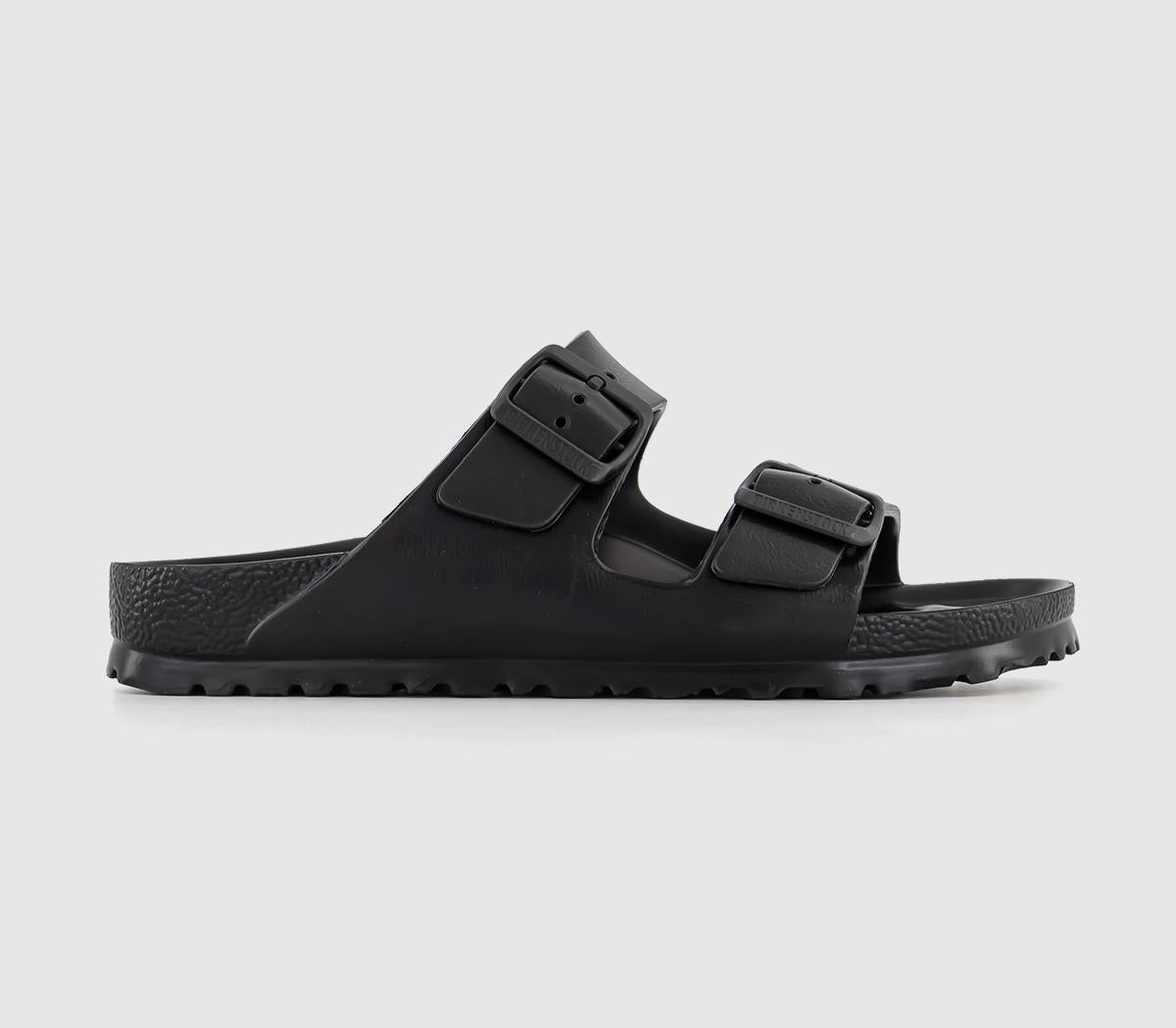 Womens Birkenstock Arizona Two Strap Black Eva