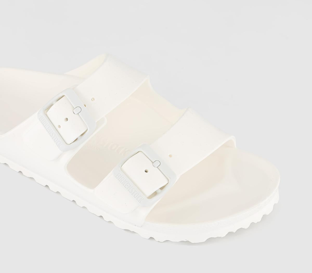 Womens Birkenstock Arizona Two Strap White Eva