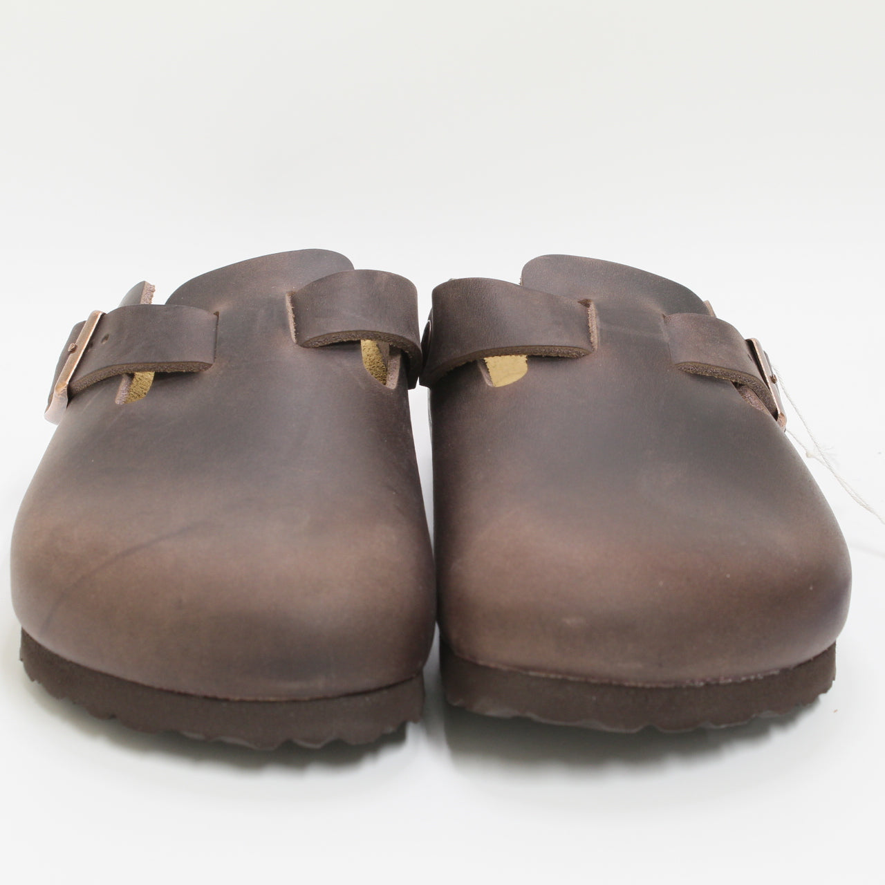 Womens Birkenstock Boston Clogs Habanna Waxy Leather