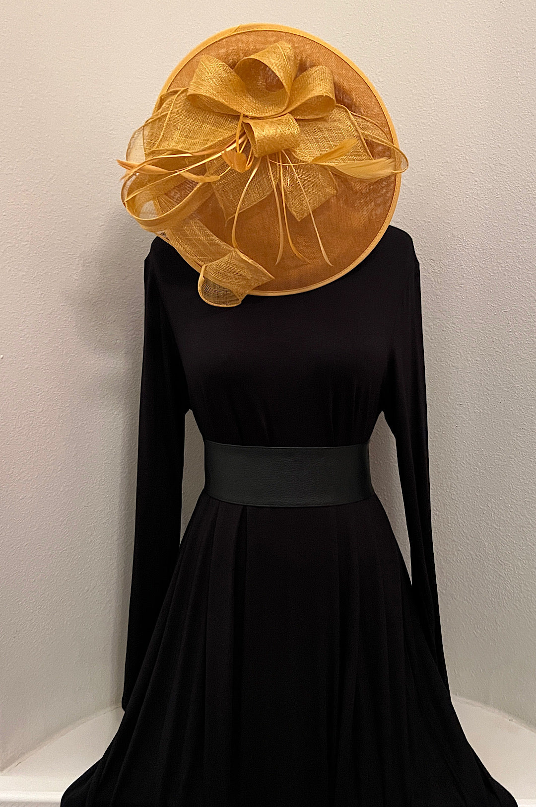 Yellow Fascinator Hat